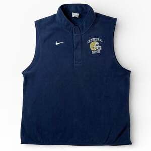 Nike Cathedral Irish Sleeveless Fleece Vest Size L Therma-Fit